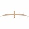Ekena Millwork Bellingham Smooth Timber Gable Bracket, Douglas Fir, 60"W x 12"H x 3 1/2"D x 3 1/2"F, 5/12 Pitch GBW060X12X0404BEL00SDF - alternate 1